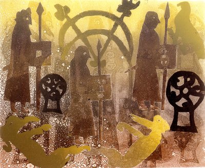 Pictish Birsay Stone by Gloria Wallington